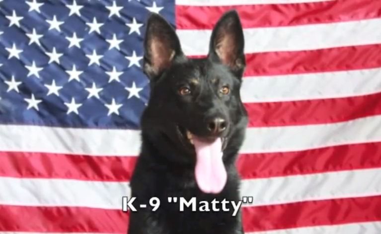 "Matty" named in memory of Specialist Matthew E. Baylis of the U.S. Army 2nd Battalion, 12th Infantry Regiment, 2nd Brigade Combat Team, 2nd Division, Fort Carson.